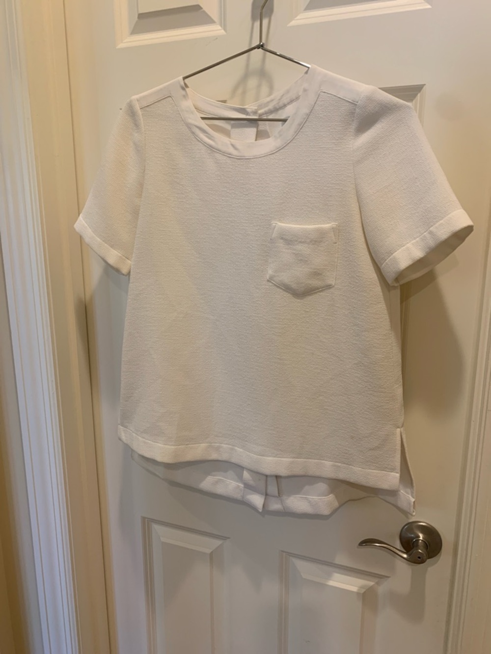Madewell Creamy white top XS